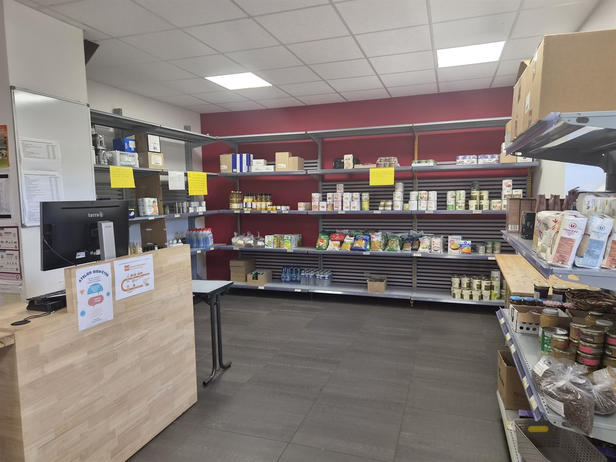 Locaux de l'Épicerie Sociale à Eymoutiers